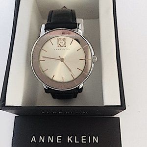 🌹 Anne Klein Watch w/Leather Strap